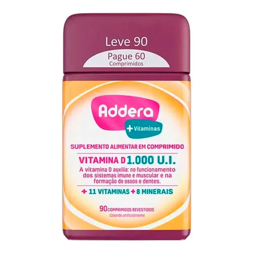 Addera Vitaminas 90 Comprimidosrimidos
