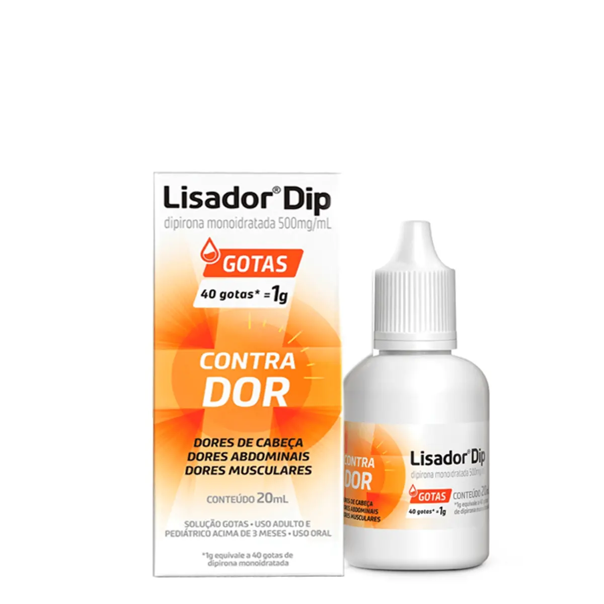 Lisador Dip Gotas 20 ml