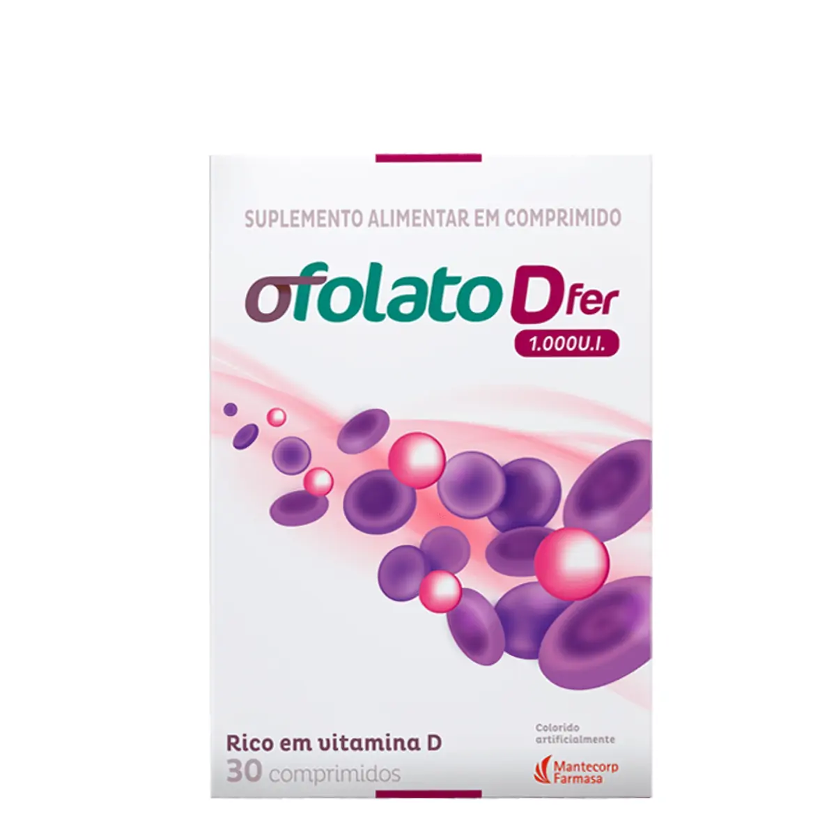 Ofolato D Fer 1000ui 30 Comprimidos