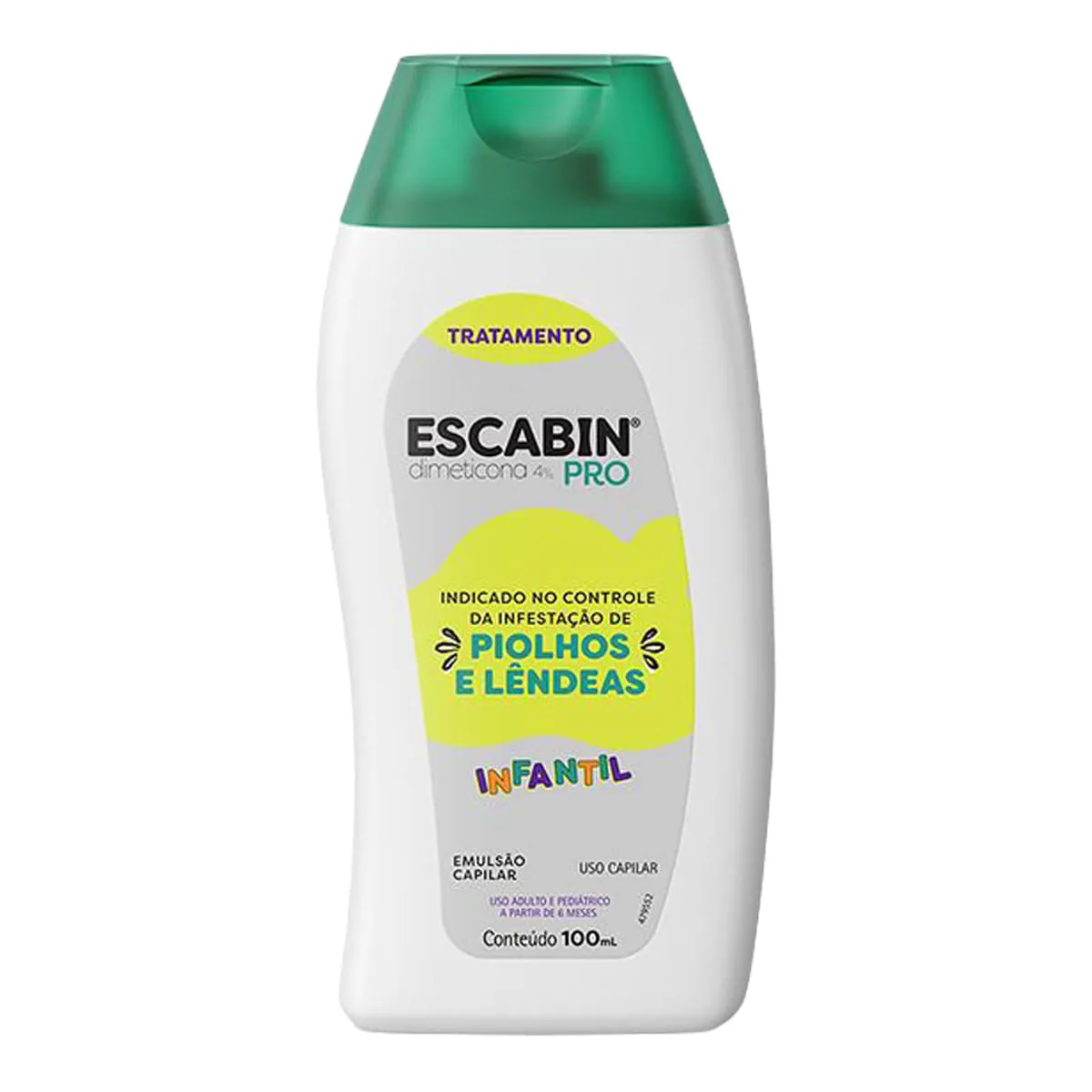Tratamento Escabin Pro 4% Com 100ml