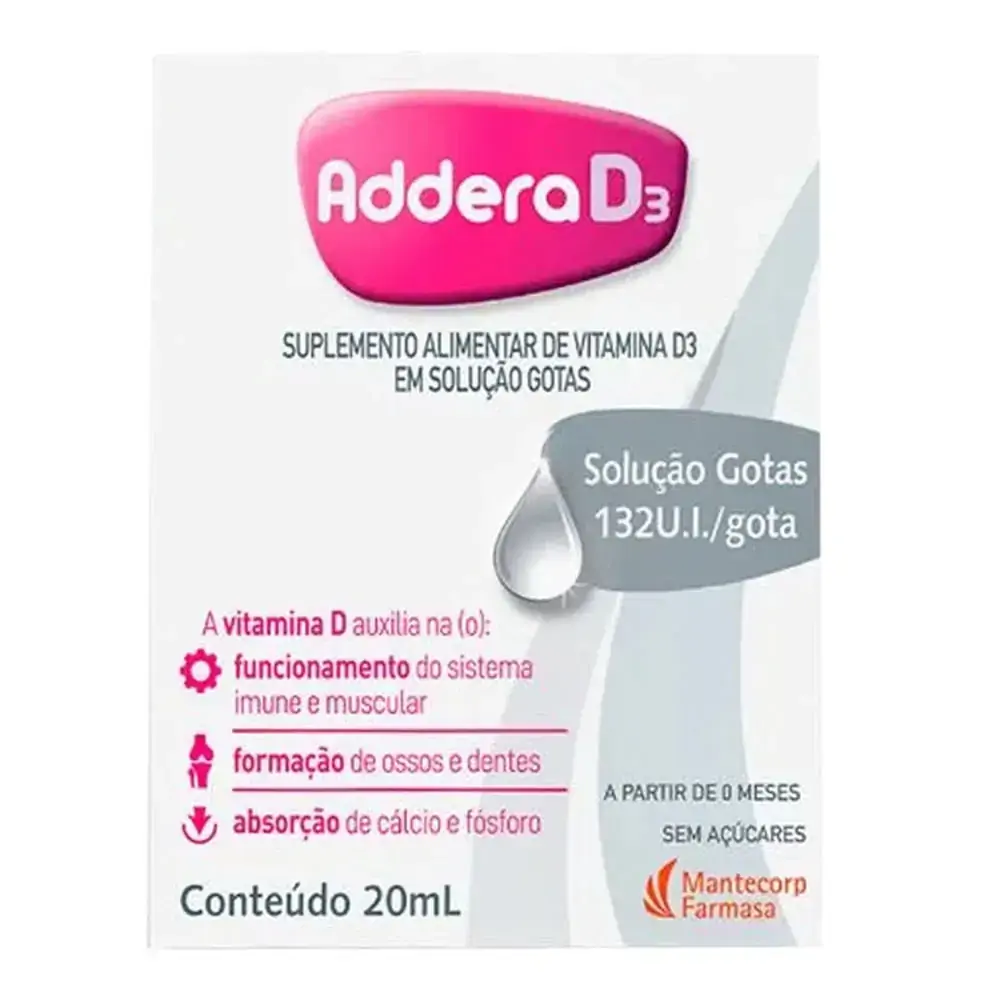 Addera D3 Gotas 20ml