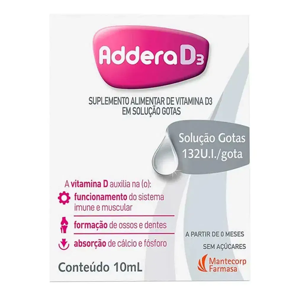 Addera D3 Gotas 10ml
