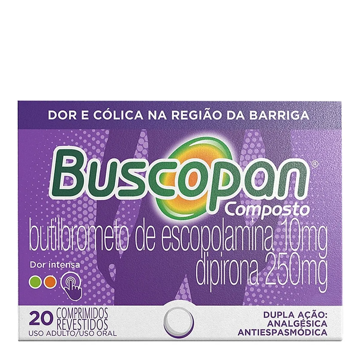 Buscopan Composto caixa com 20 comprimidos