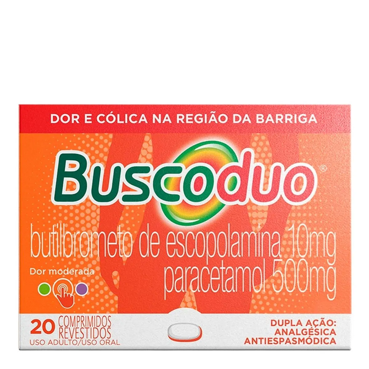 Buscoduo 500mg Cx 20 Comp Rev
