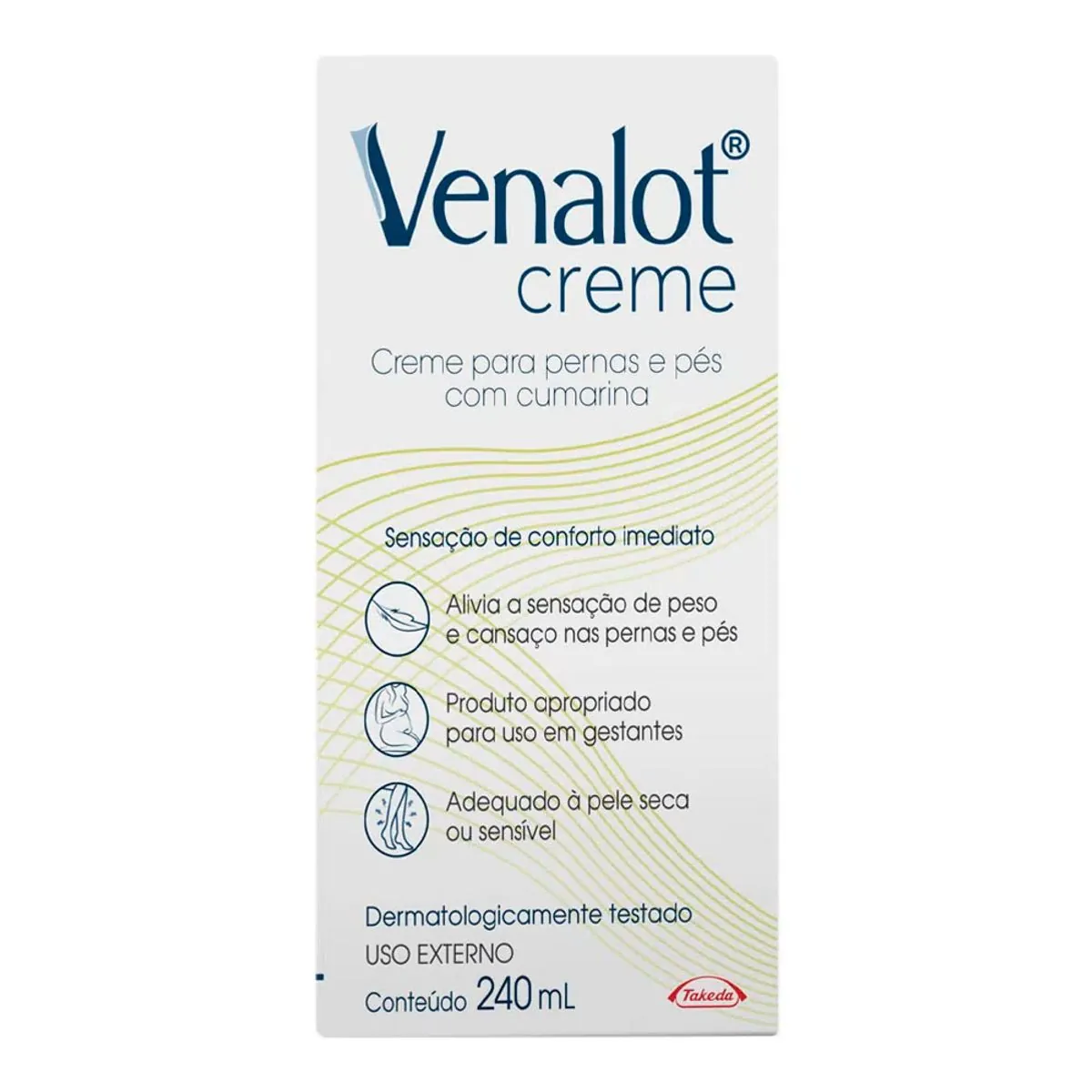 VENALOT CREME PARA PERNAS E PÉS 240ML