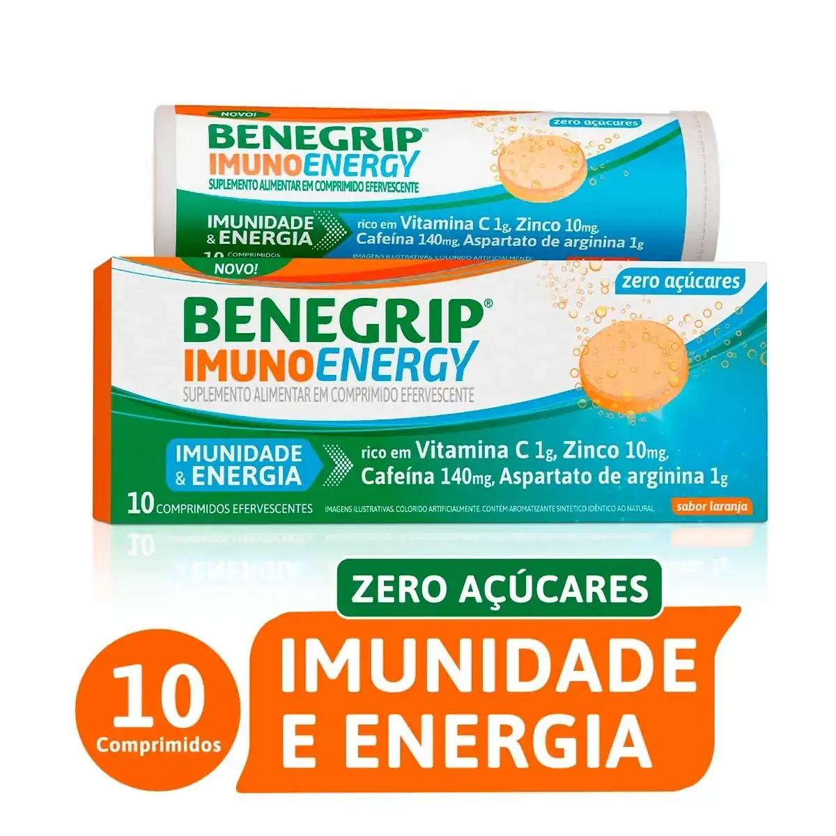 Benegrip Imuno Energy 10 Cp Eferv