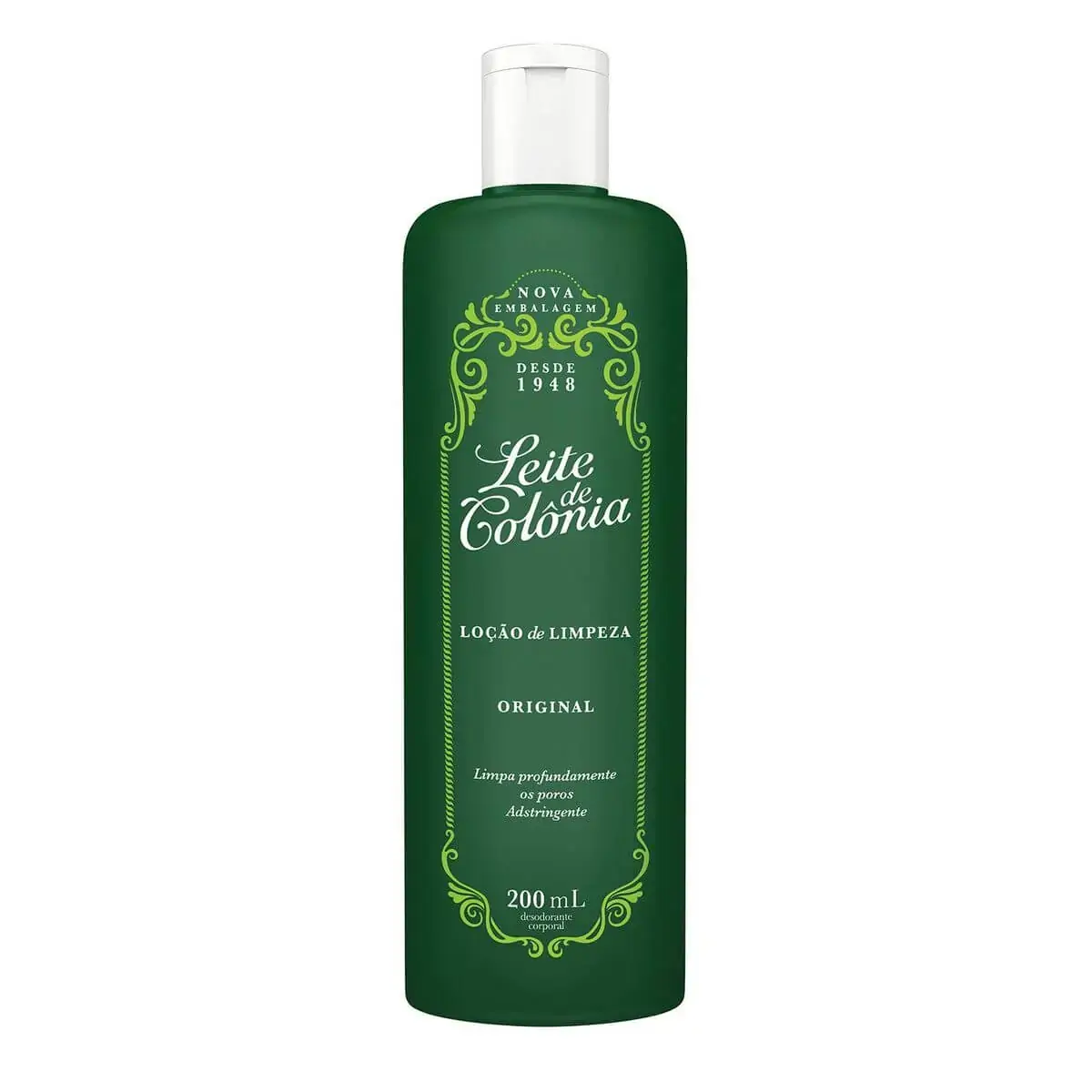 Locao De Limpeza Original 200ml Leite De Colonia