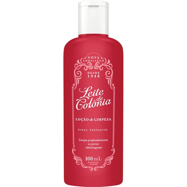Leite Corporal Limpeza Leite De Colônia 100ml Final Fantastic Rosa Unit