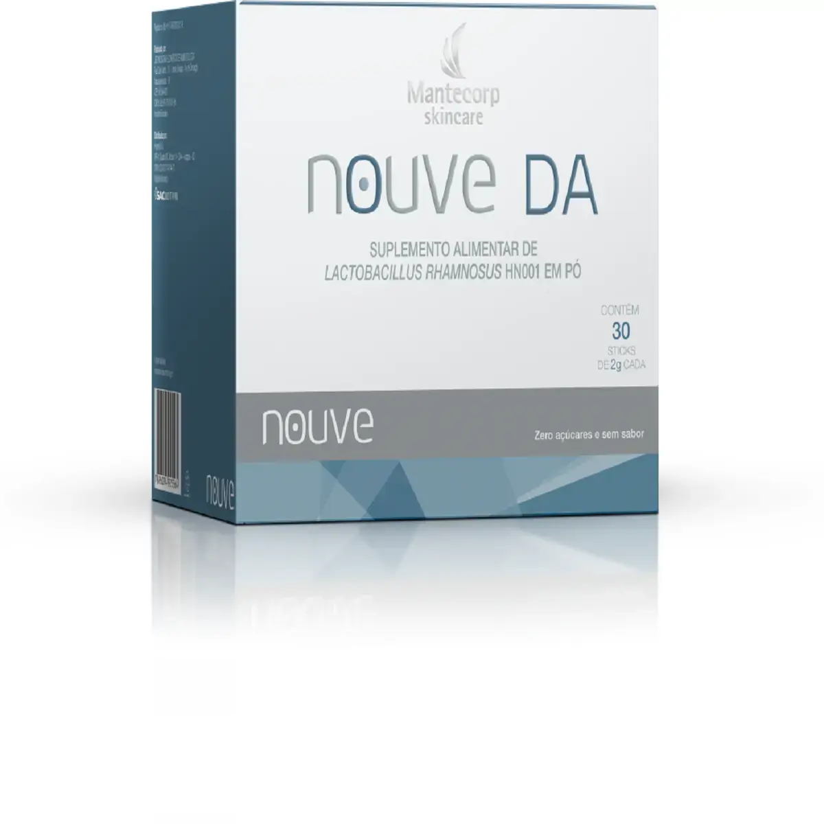 Nouve Da Pó Sem Sabor Zero Açúcar Caixa 30 Unidades 2g Cada