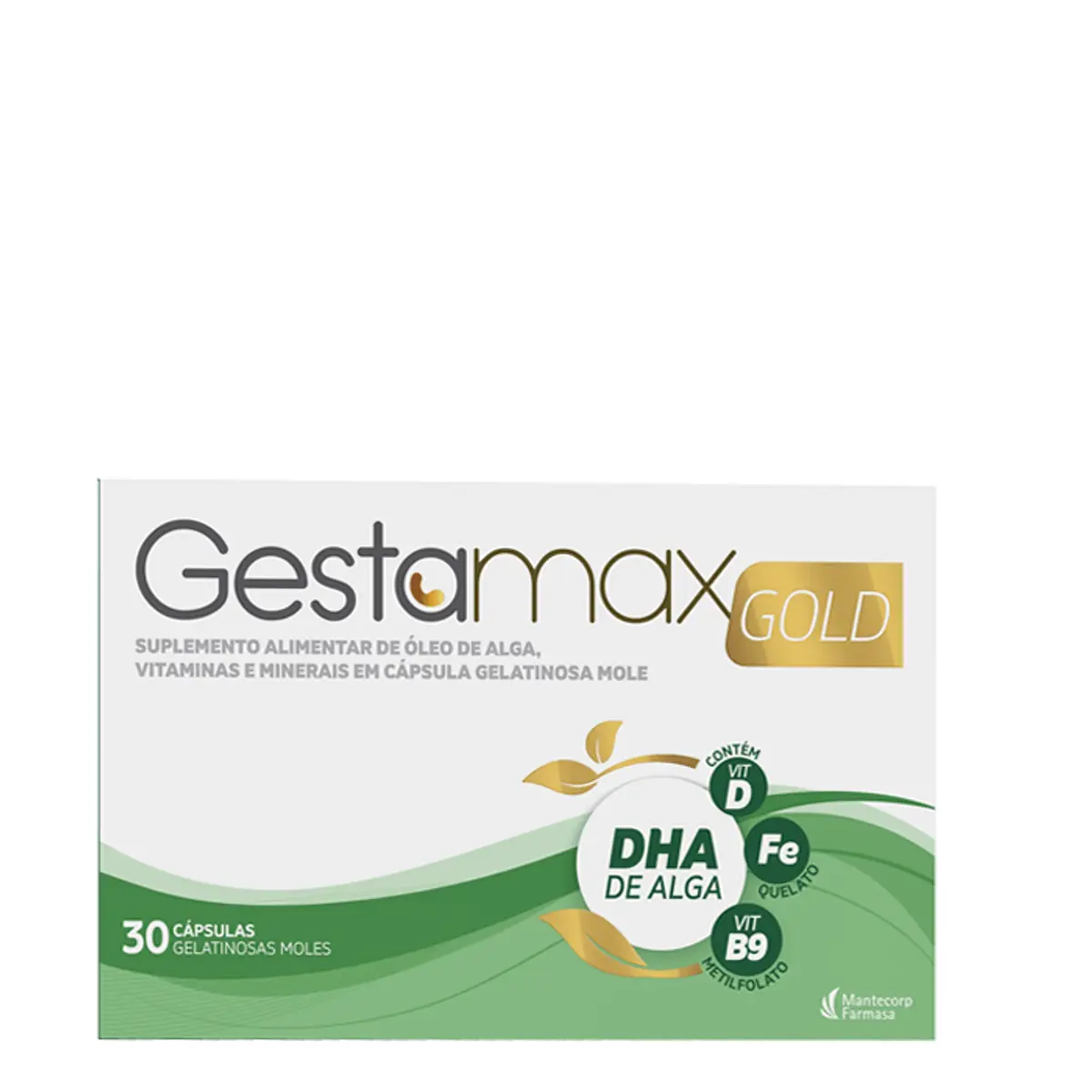 Suplemento Alimentar Gestamax Gold 30 Cápsulas Gelatinosas