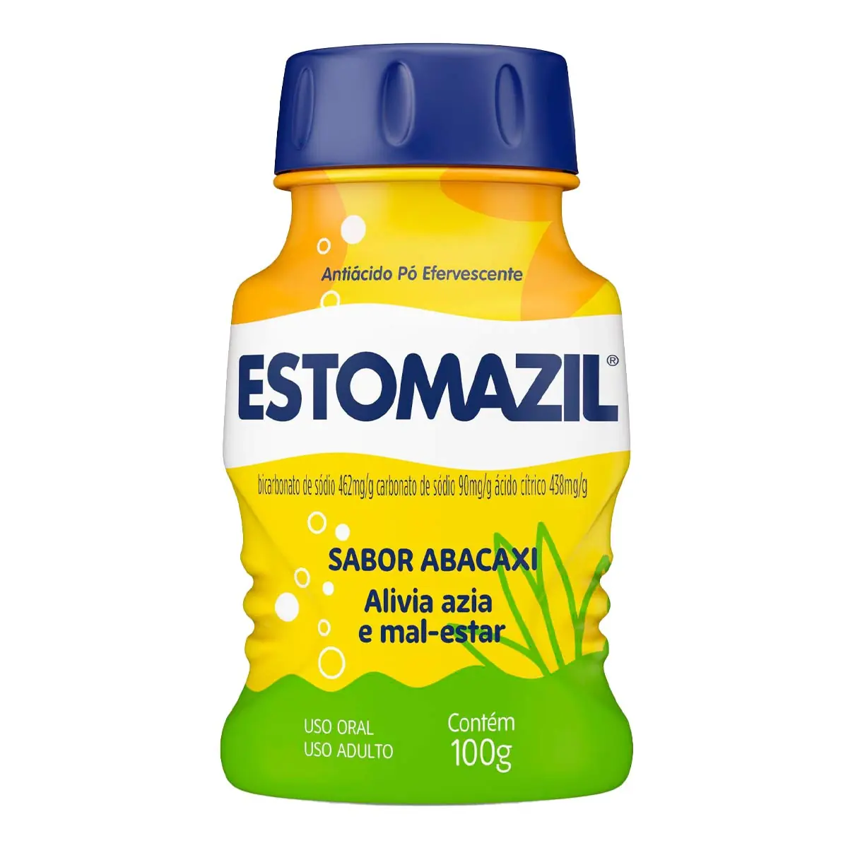 Pó Efervescente Estomazil Sabor Abacaxi Com 100g