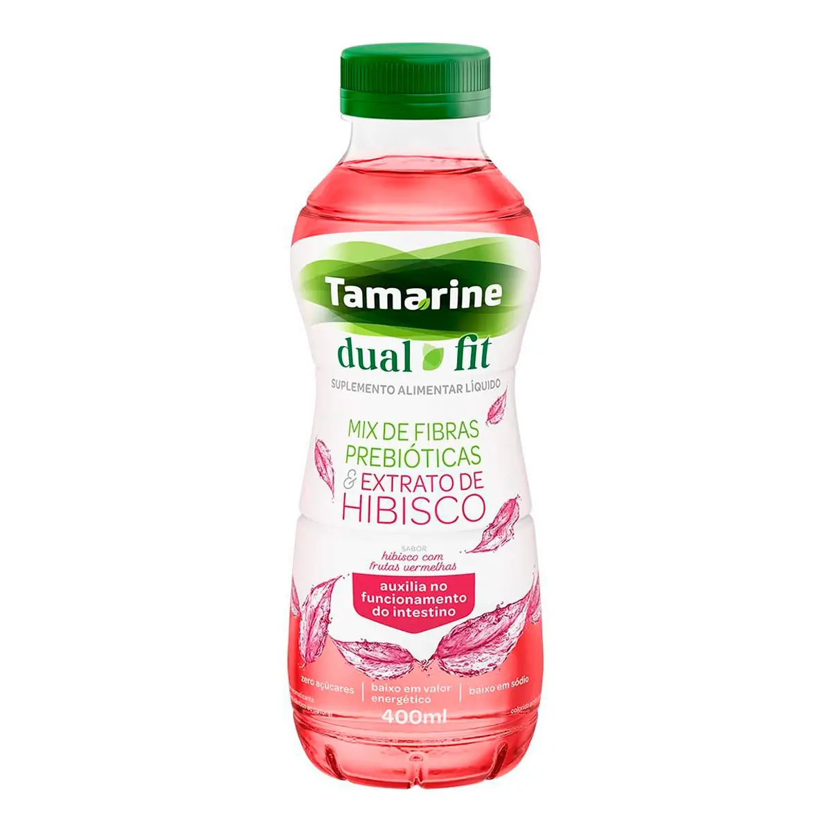Suplemento Alimentar Tamarine Dual Sabor Hibisco com Frutas Vermelhas 400ml
