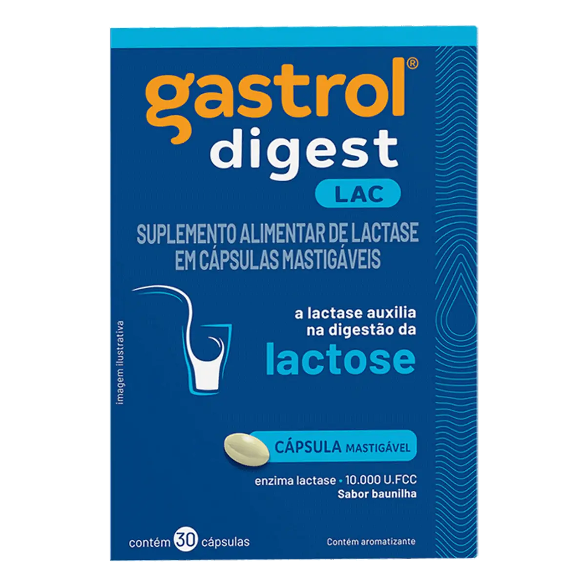 Gastrol Digest Lac 10000fcc Cx 30 Cap