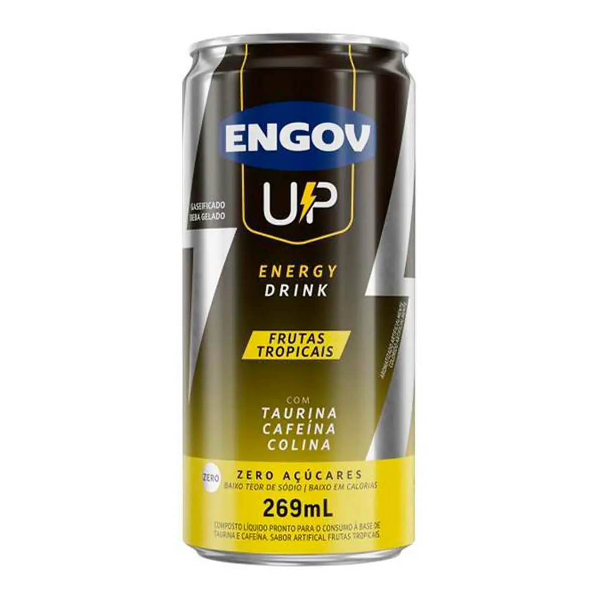 Energético Frutas Tropicais Zero Açúcar Engov Up Lata 269ml