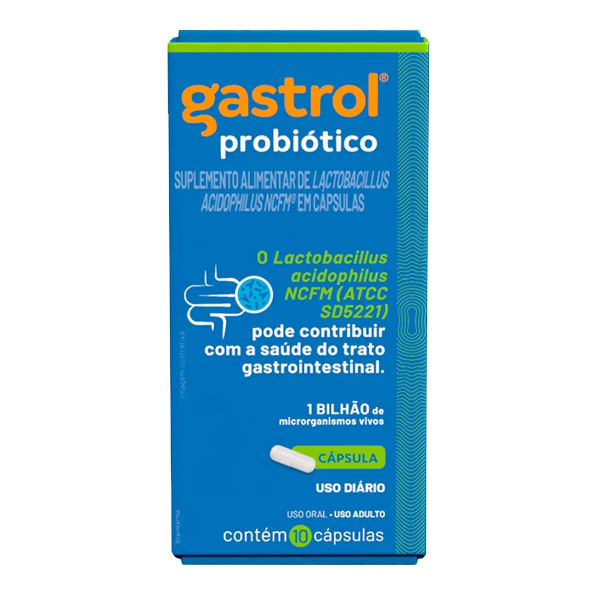 Gastrol Probiotico 1bi Bl 10 Cap
