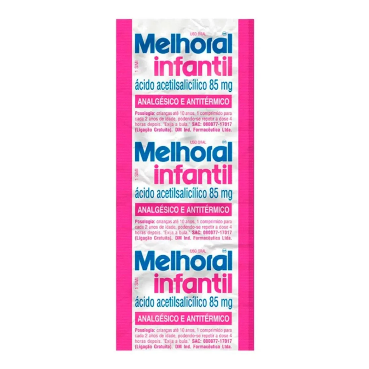 Melhoral Inf 8cpr