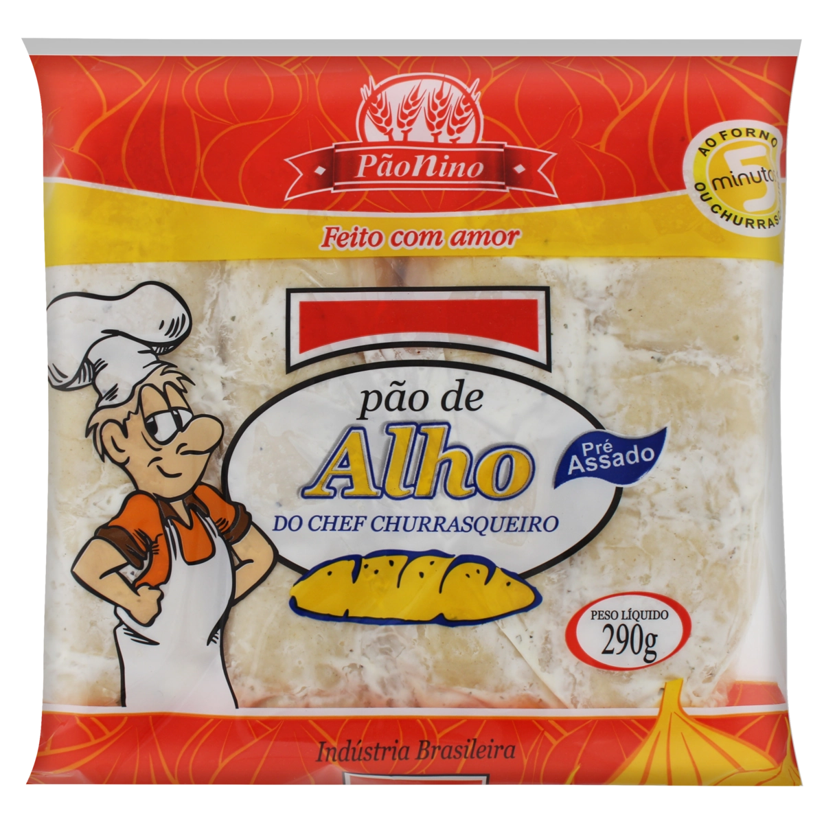Pão De Alho Pão Nino Pacote 290g