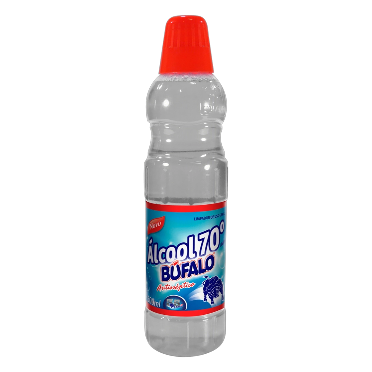 álcool Líquido 70 Inpm Búfalo Frasco 500ml
