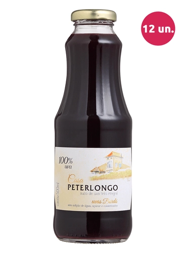 Suco 500ml Peterlongo Tinto 50