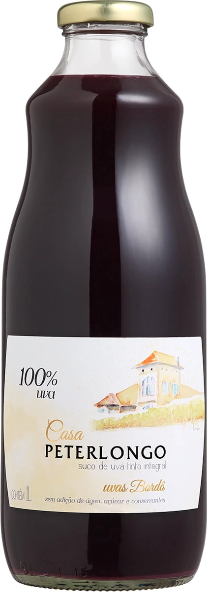 Suco Peterlongo 1l Uva Tinto