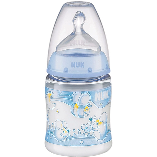 Mamadeira First Choice Anticólica Elefantinho 150ml - NUK