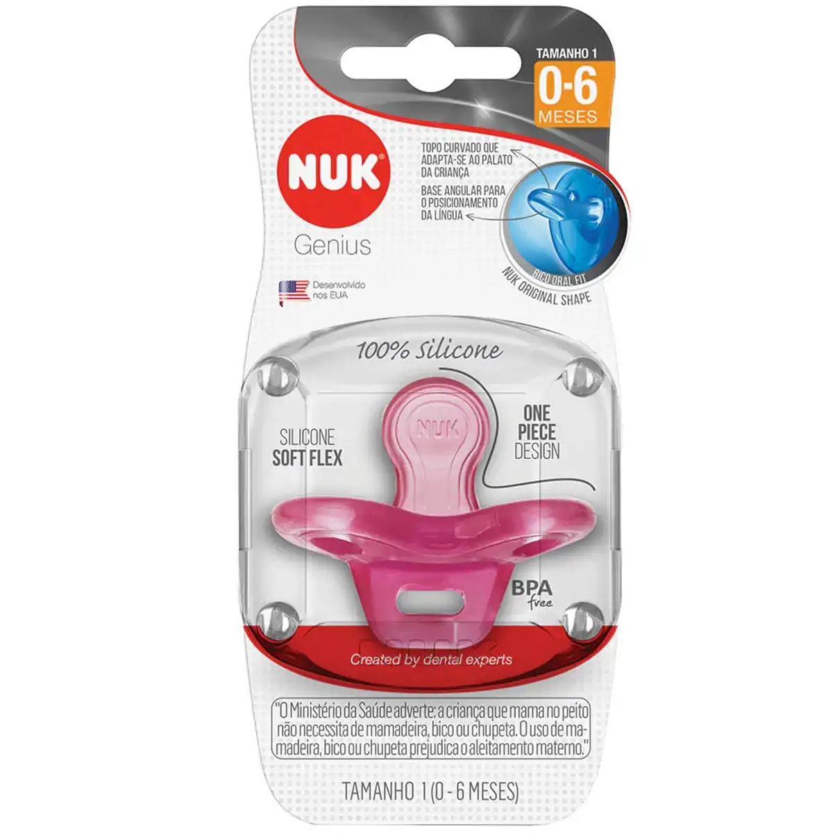 Chupeta Genius Silicone Nuk