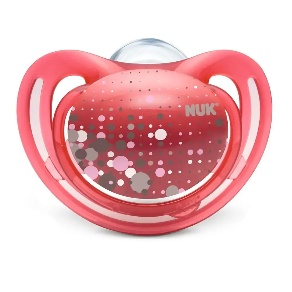 Chupeta Nuk Freestyle Girl Classic S1 Vermelha