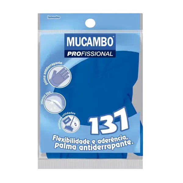 Luva Mucambo Liza Azul