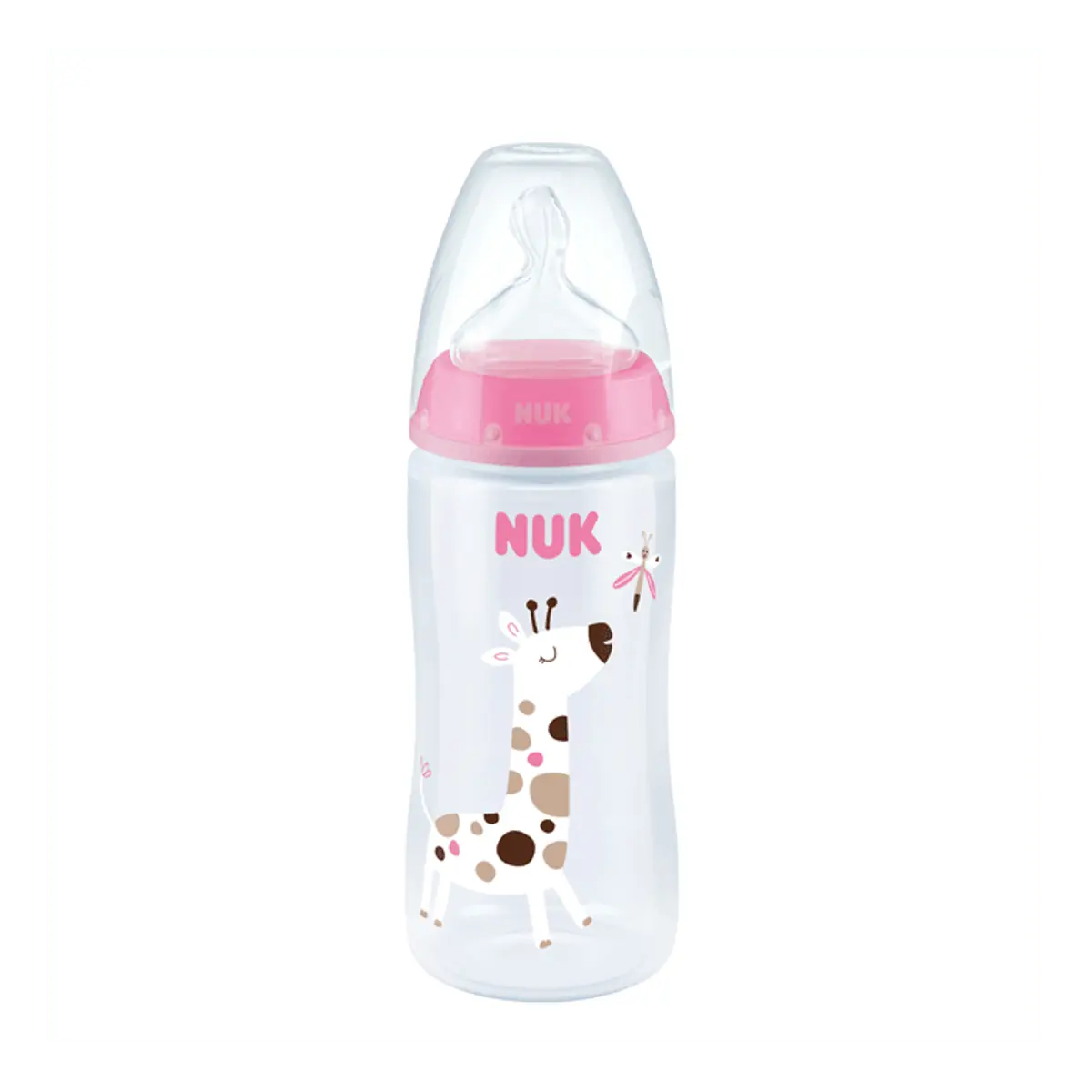 Mamadeira First Choice Controle de Temperatura S2 Girl 300ml-Nuk