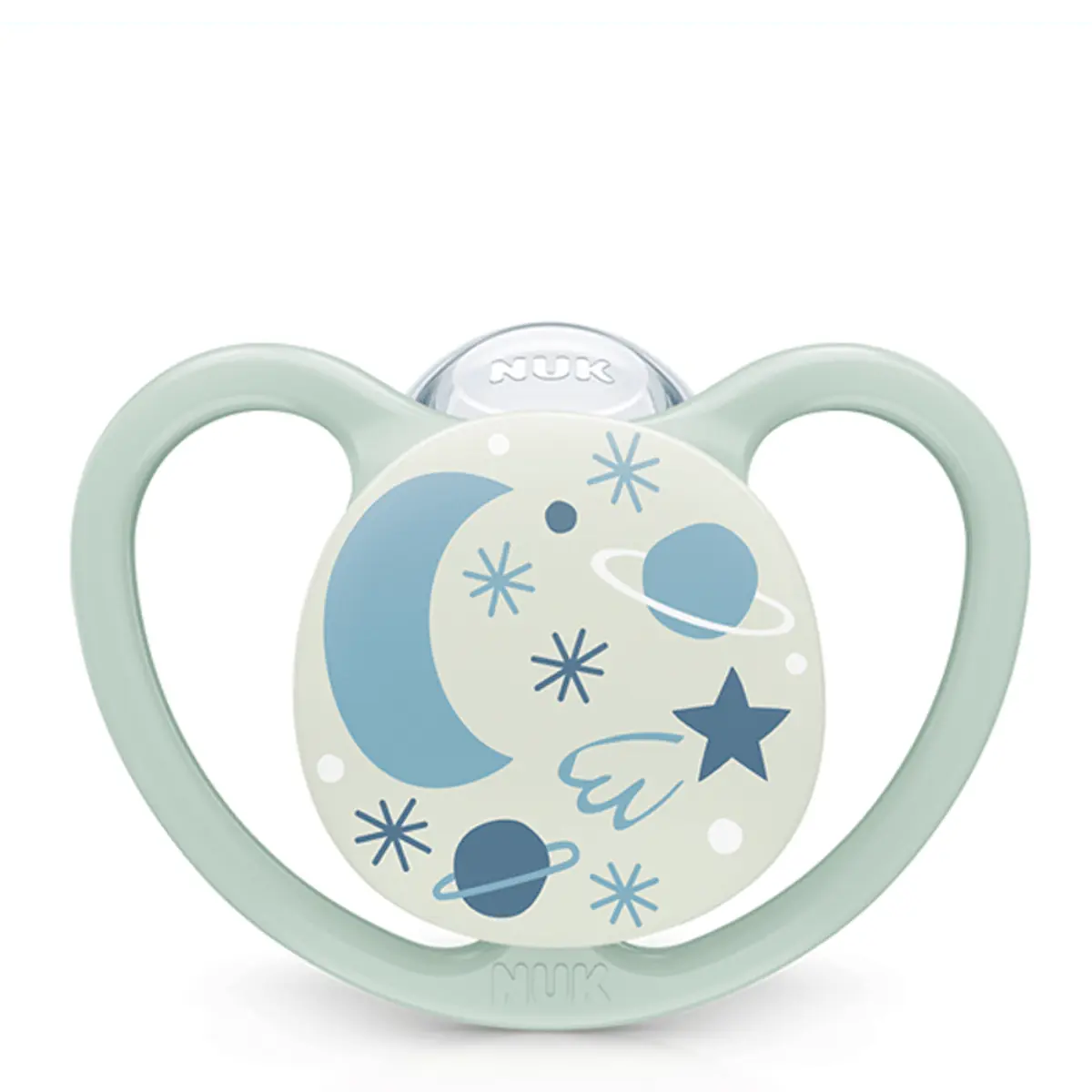 Chupeta Space Glow Silicone S3 Neutra - Nuk