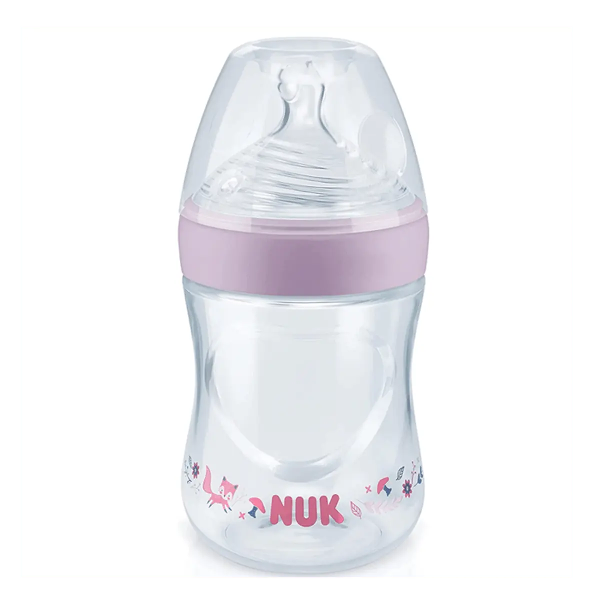 Mamadeira Anticólica Essence Smart Flow 150ml NUK - Rosa