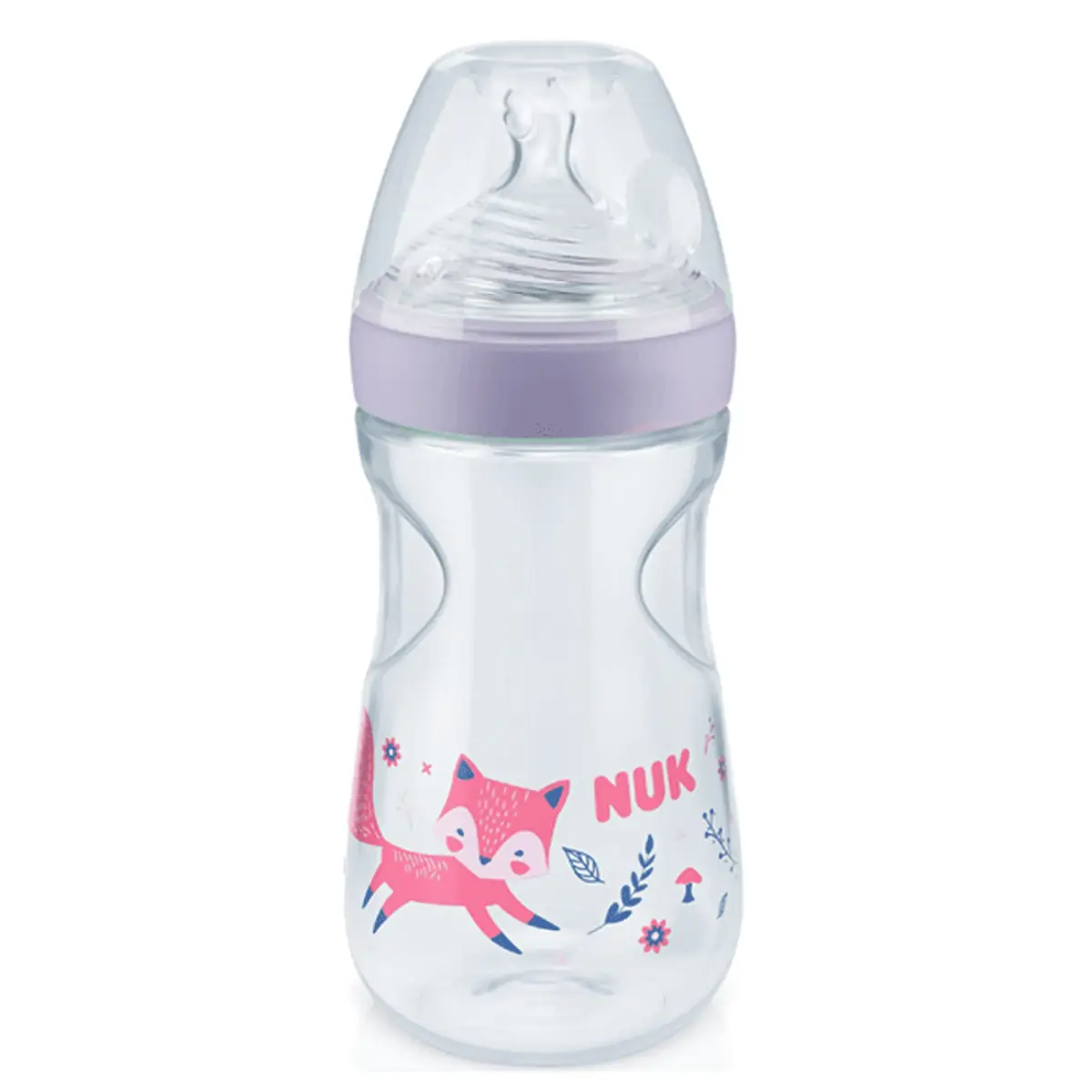 Mamadeira Anticólica Essence Smart Flow 270ml NUK - Rosa