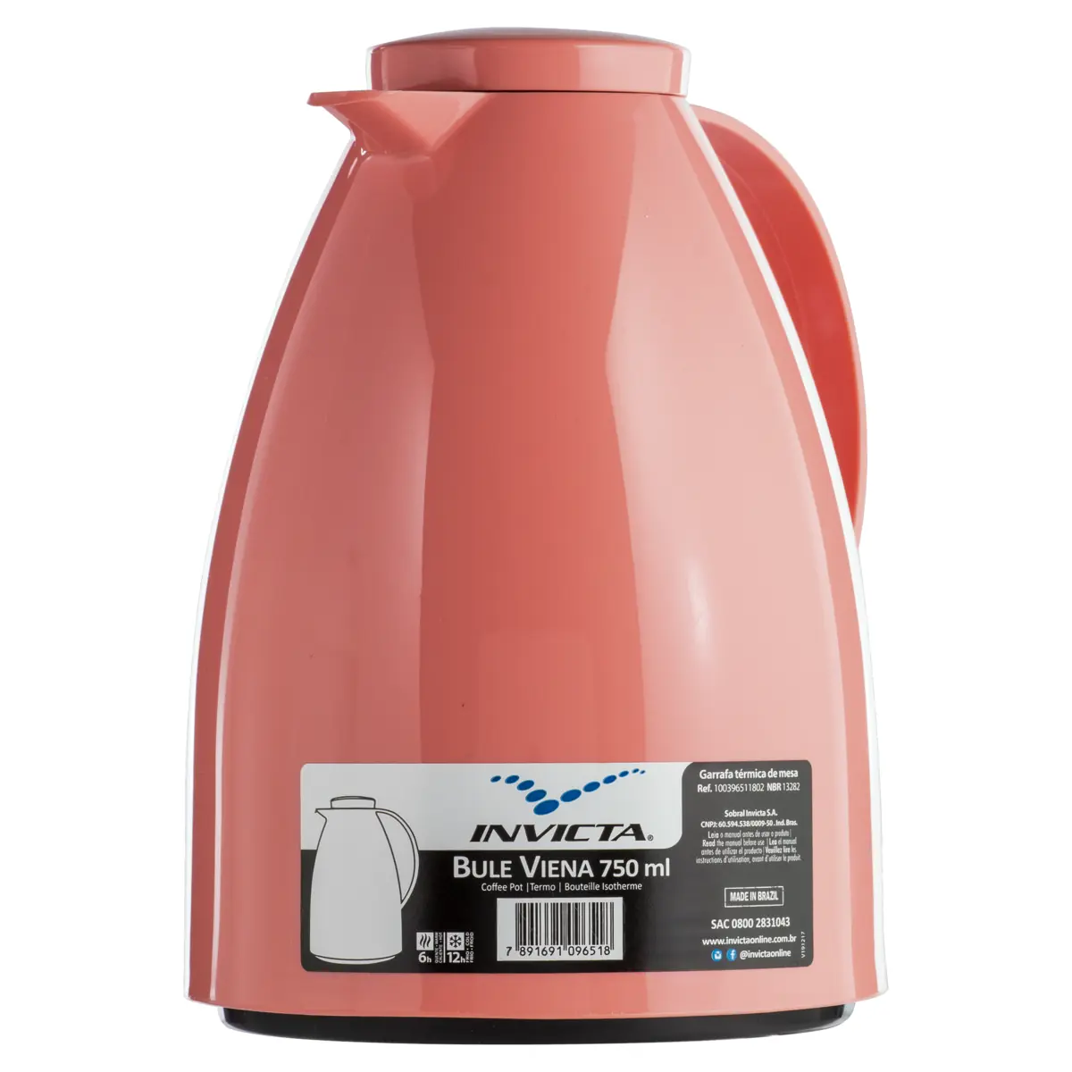 Bule Term Invicta Viena Az Garoa 750ml