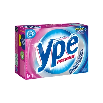 Lava Roupas Ypê Premium Toque De Amaciante 1kg