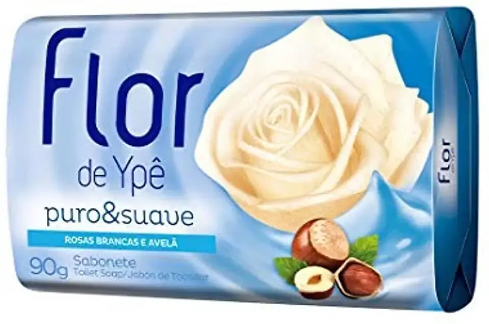 Sabonete Barra Puro Suave Flor De Ypê Envoltório 90g
