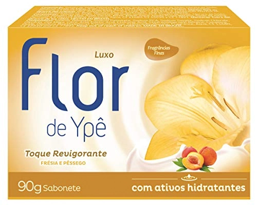 Sabonete Flor De Ype Amarelo Luxo 12x | Sabonete Ype Leite