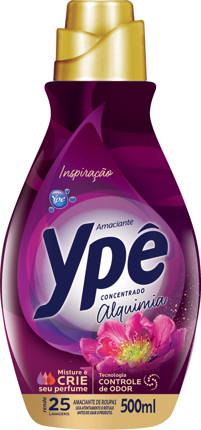 Amaciante De Roupa Concentrado Inspiração Ypê Alquimia Frasco 500ml