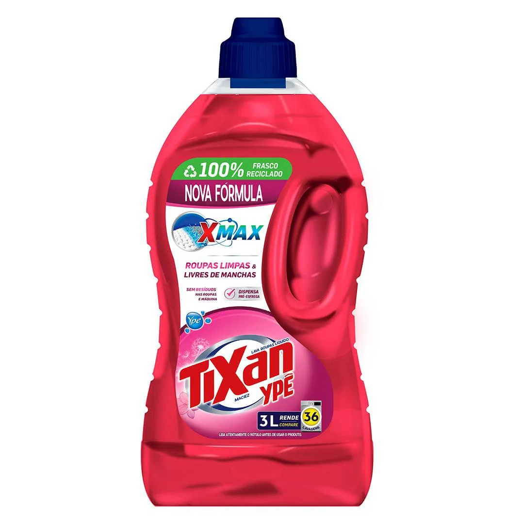 Sabão Líquido Tixan Ypê Maciez 3L
