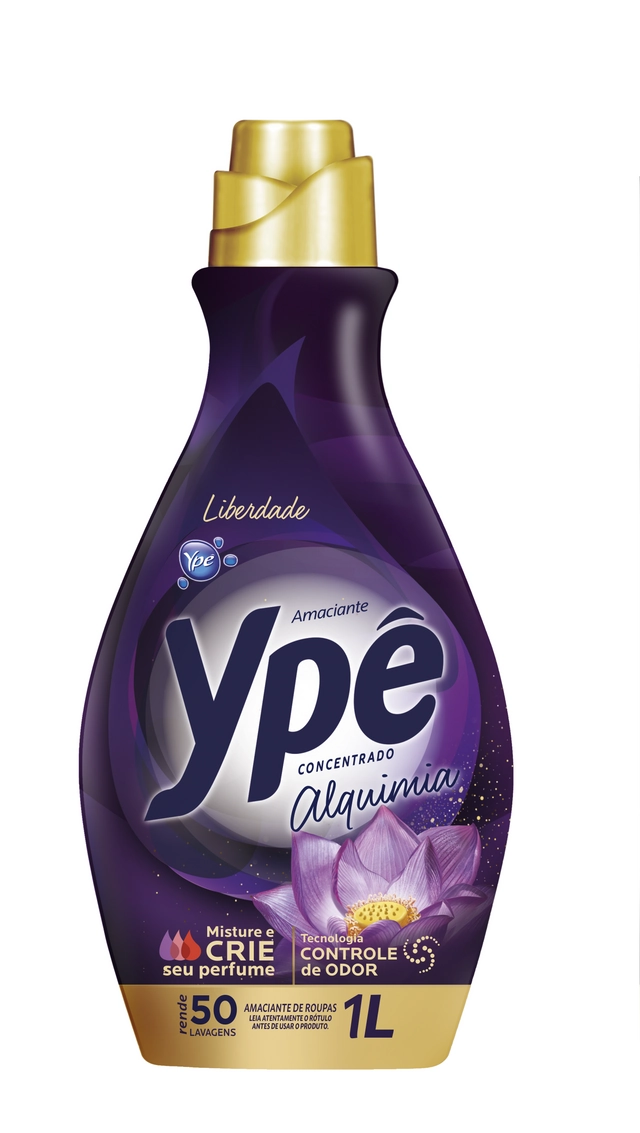 Amaciante De Roupa Concentrado Liberdade Ypê Alquimia Frasco 1l