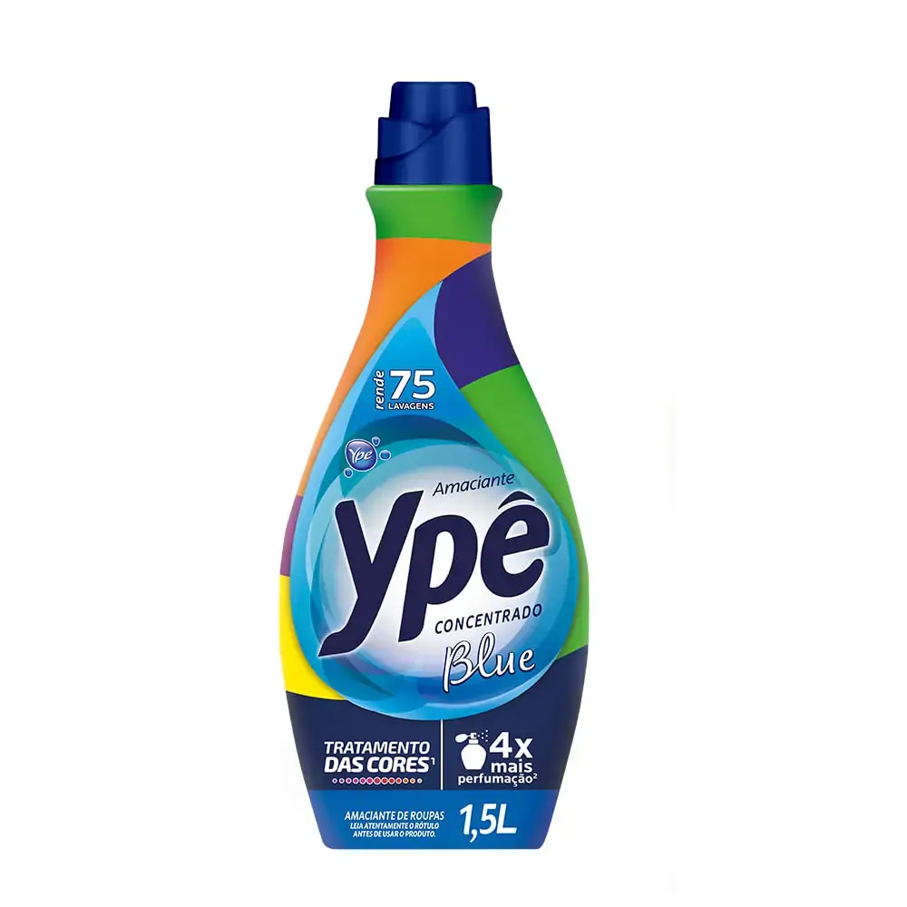 Amaciante De Roupa Concentrado Blue Garden Ypê Frasco 1,5l