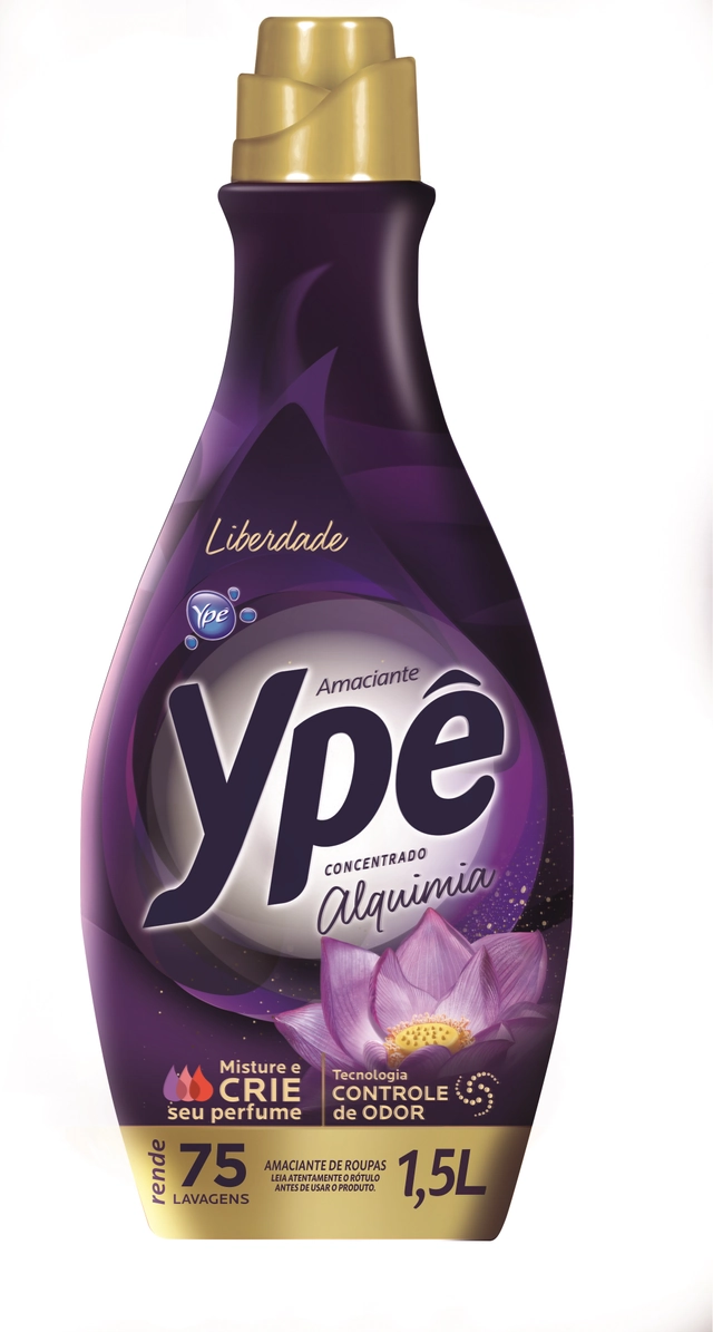 Amaciante De Roupa Concentrado Liberdade Ypê Alquimia Frasco 1,5l