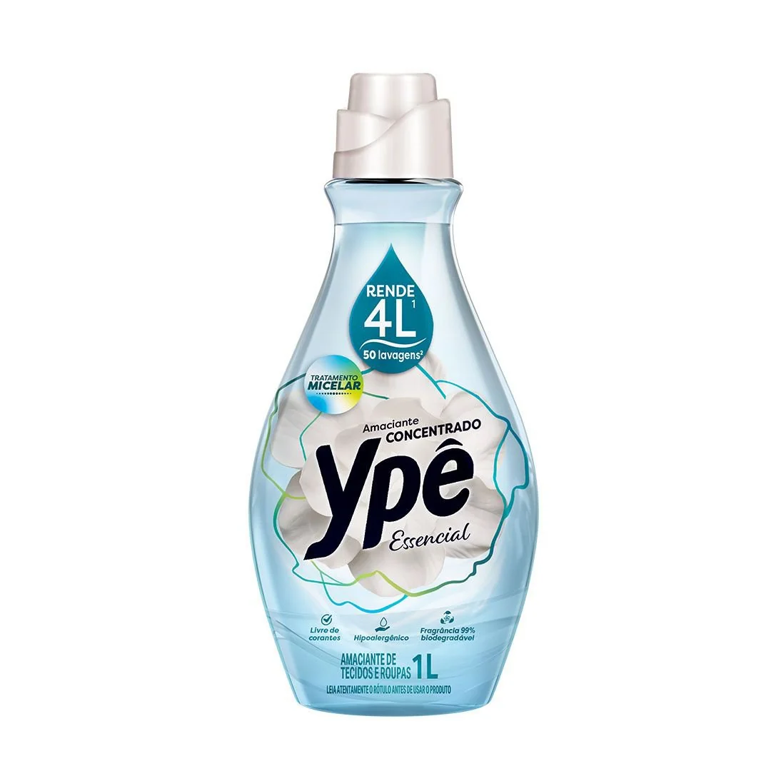 Amaciante Concentrado Ypê Essencial 1L