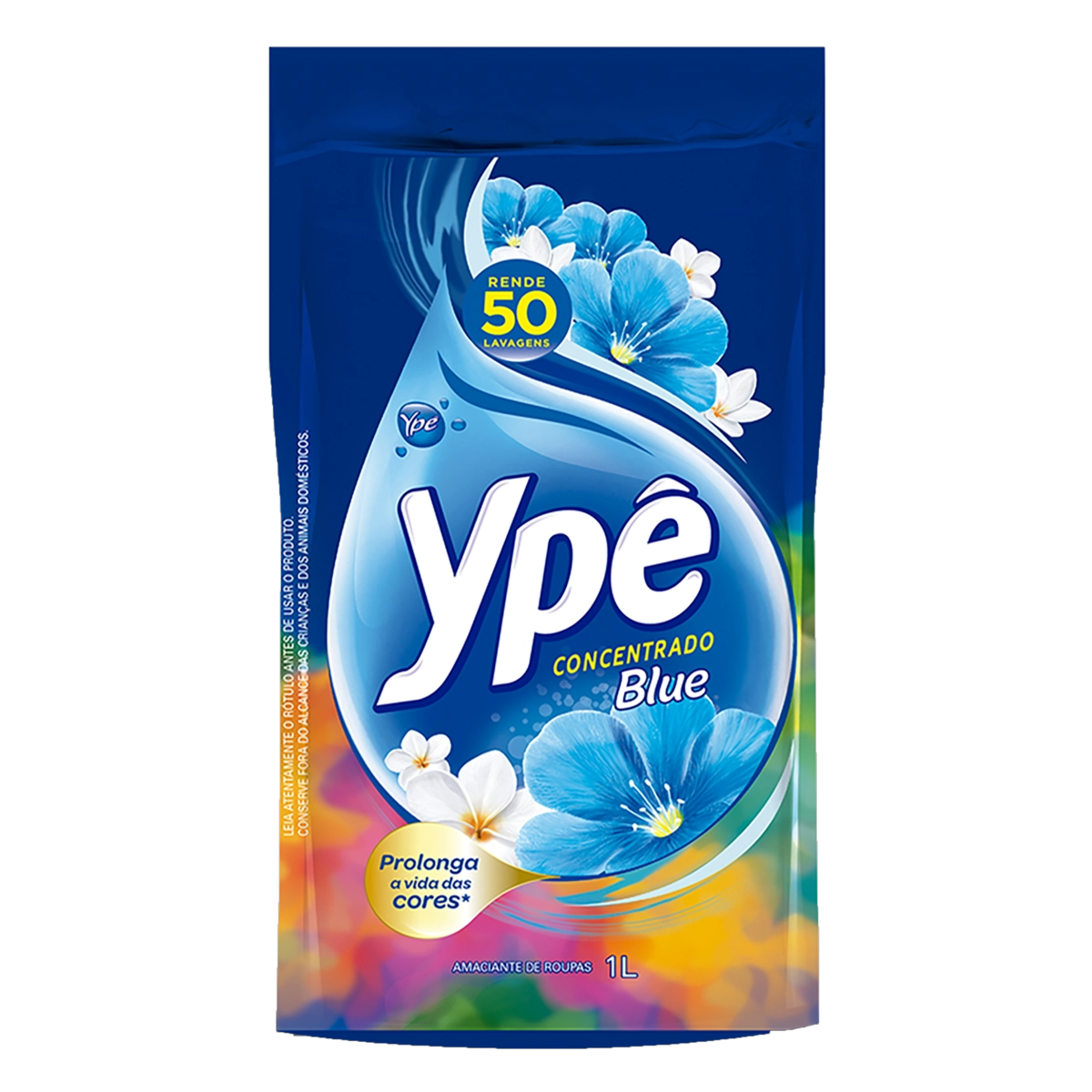 Amaciante De Roupa Concentrado Blue Ypê Sachê 1l Refil Econômico