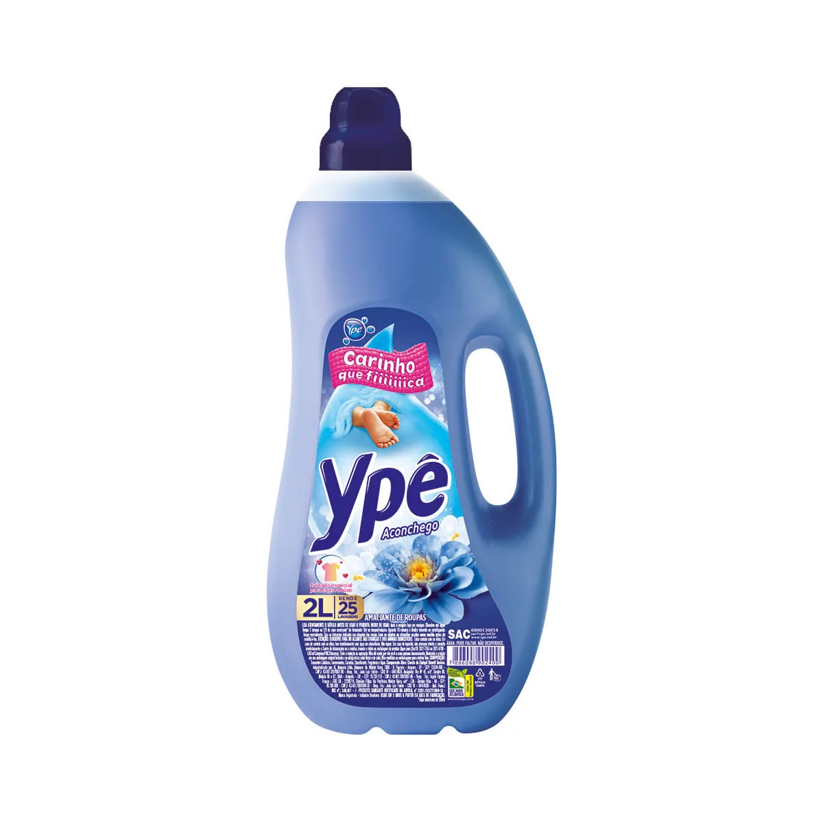 Amaciante De Roupa Aconchego Ypê Frasco Leve 2l Pague 1,8l