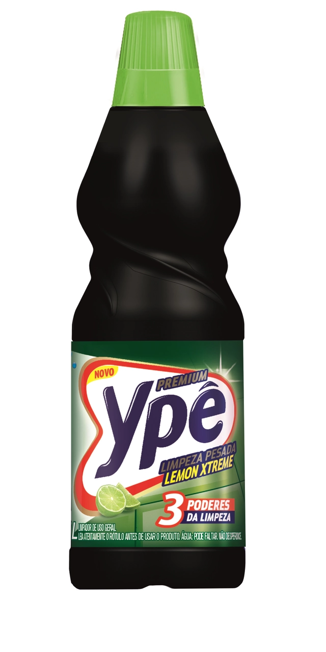 Limpador de Uso Geral Limpeza Pesada Lemon Xtreme YPÊ Premium Frasco 1l