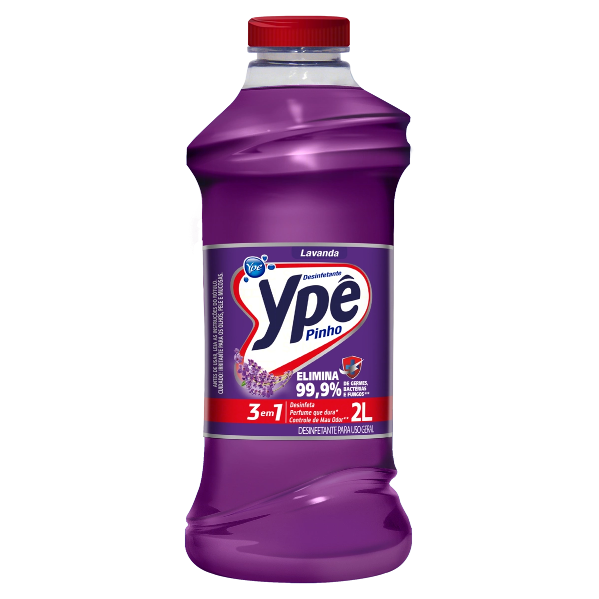Desinfetante Uso Geral Lavanda Ypê Pinho Frasco 2l