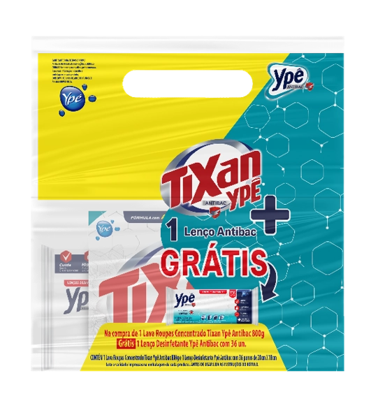 Sabao Em Po Tixan Ype Antibac.800g Oferta