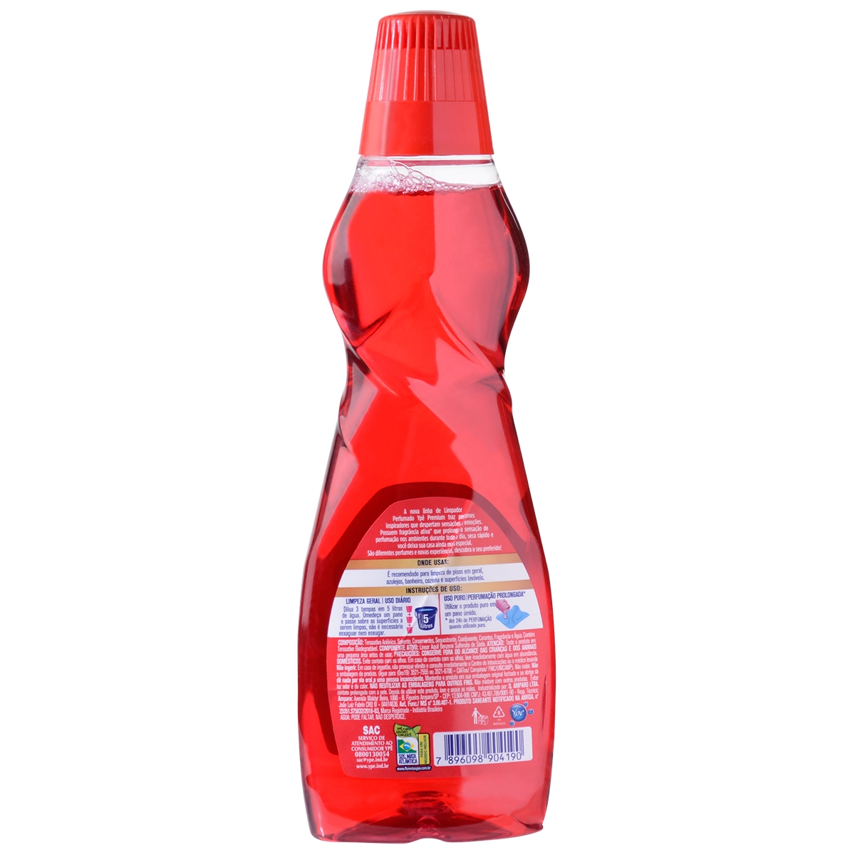 Limpador Perfumado Amor De Verão Ypê Perfumes Frasco Leve 500ml Pague 350ml