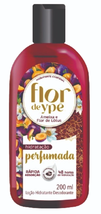 Hidratante Corporal Loção Desodorante Ameixa E Flor De Lótus Flor De Ypê Frasco 200ml