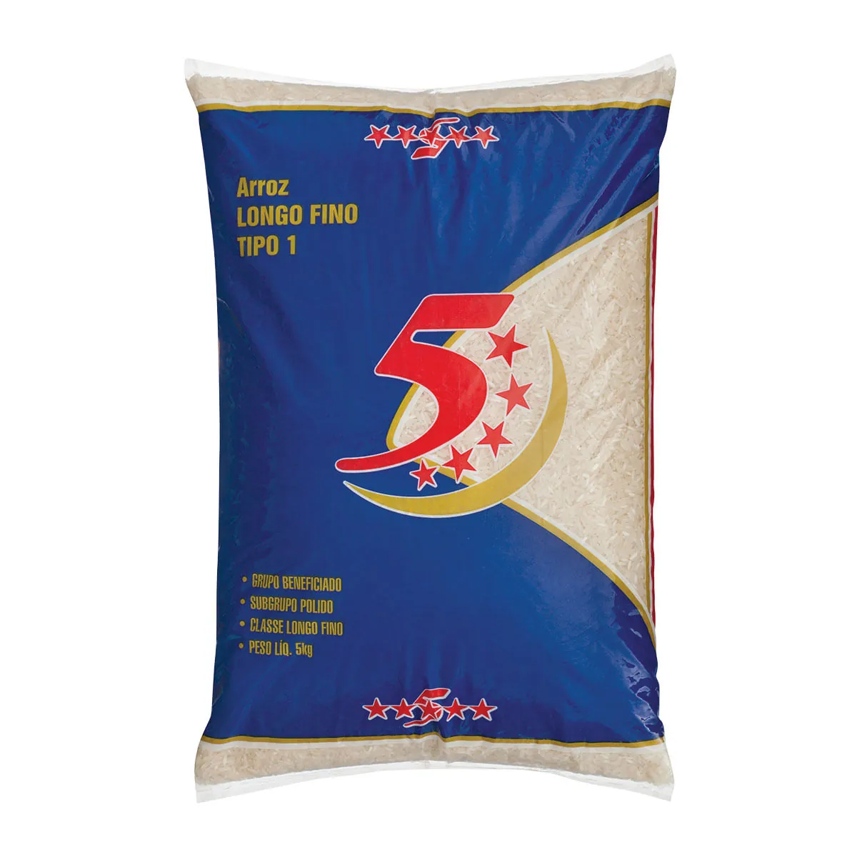 Arroz 5 Estrelas T1 5kg